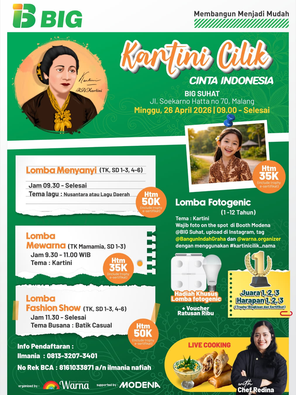 Kartini Cilik Cinta Indonesia - Poster 2