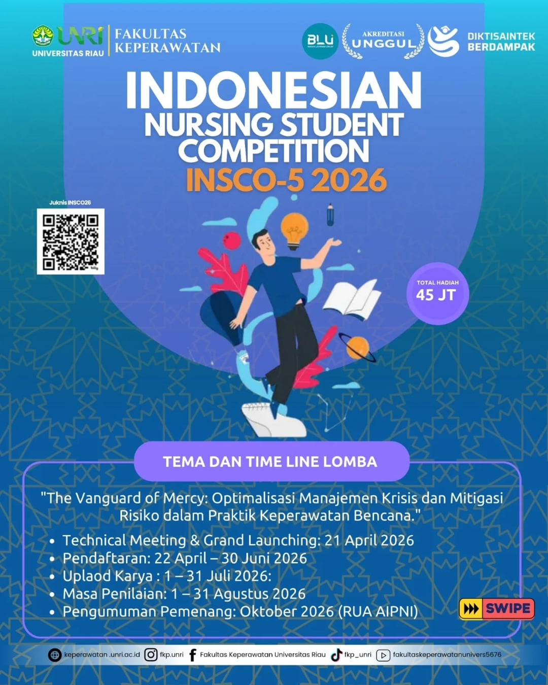 Indonesian Nursing Student Competition (INSCO-5 2026) - Poster 2