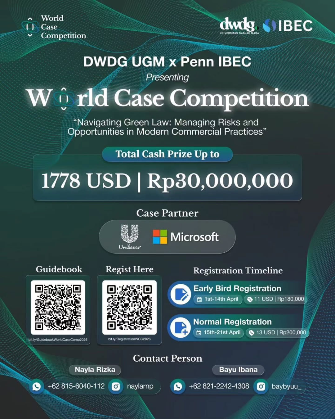 World Case Competition 2026 - Poster 2