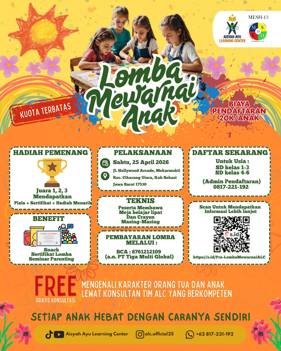Lomba Mewarnai Anak Ceria - Poster 2