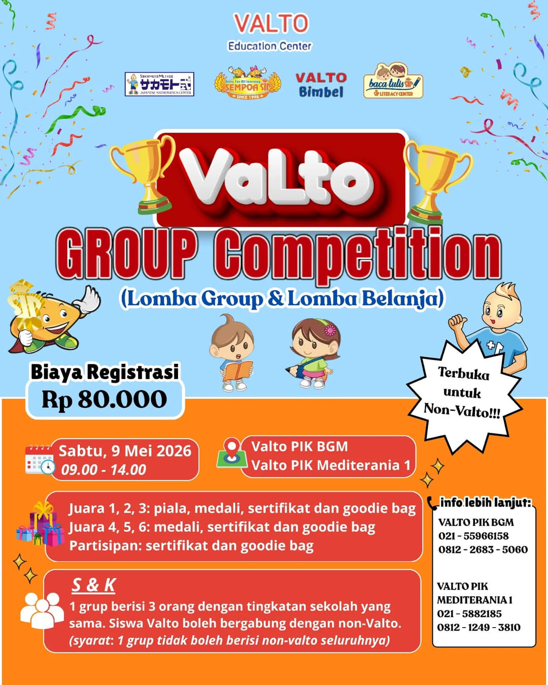 VaLto GROUP Competition (lomba group dan belanja) - Poster 2