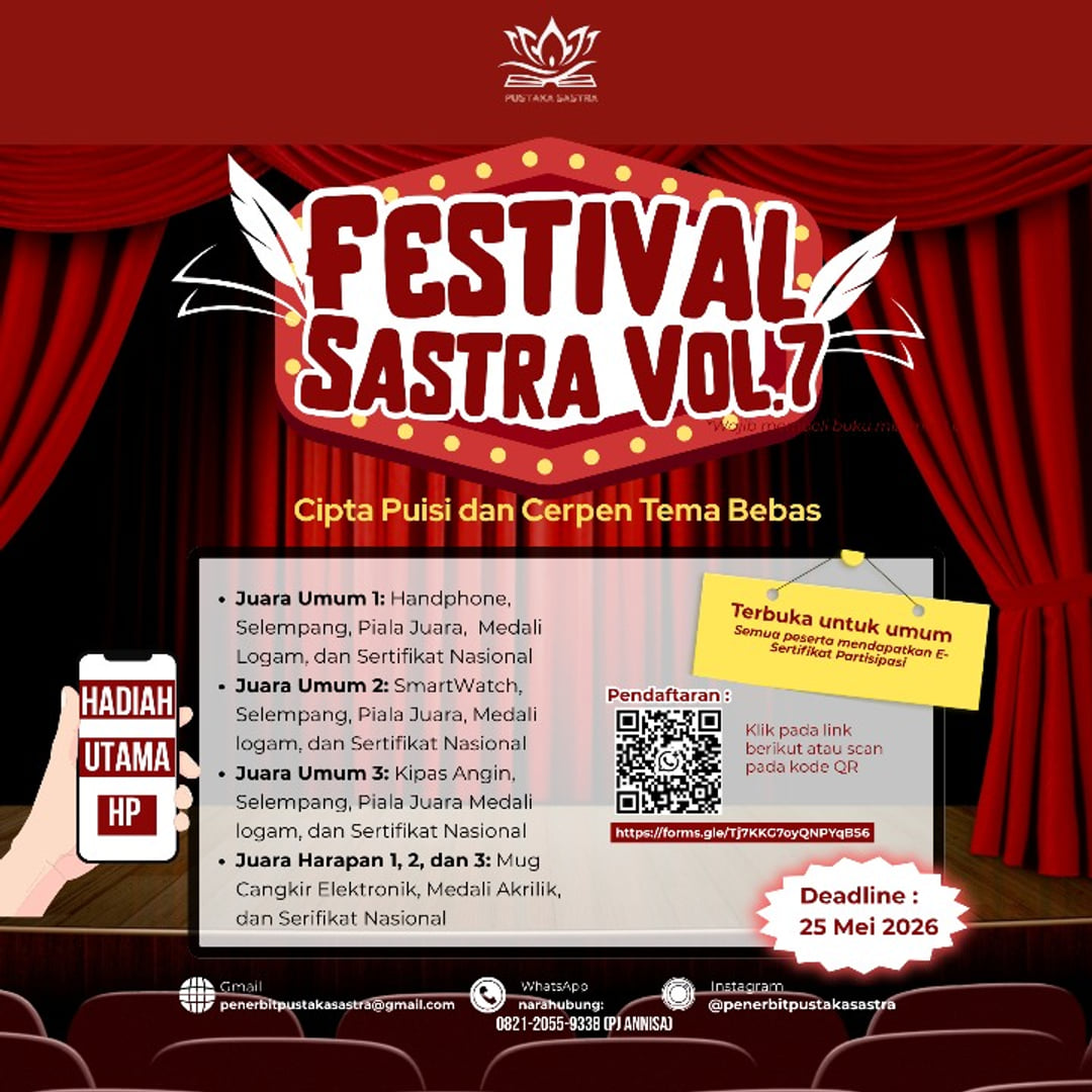 FESTIVAL SASTRA VOL. 7 - Poster 2