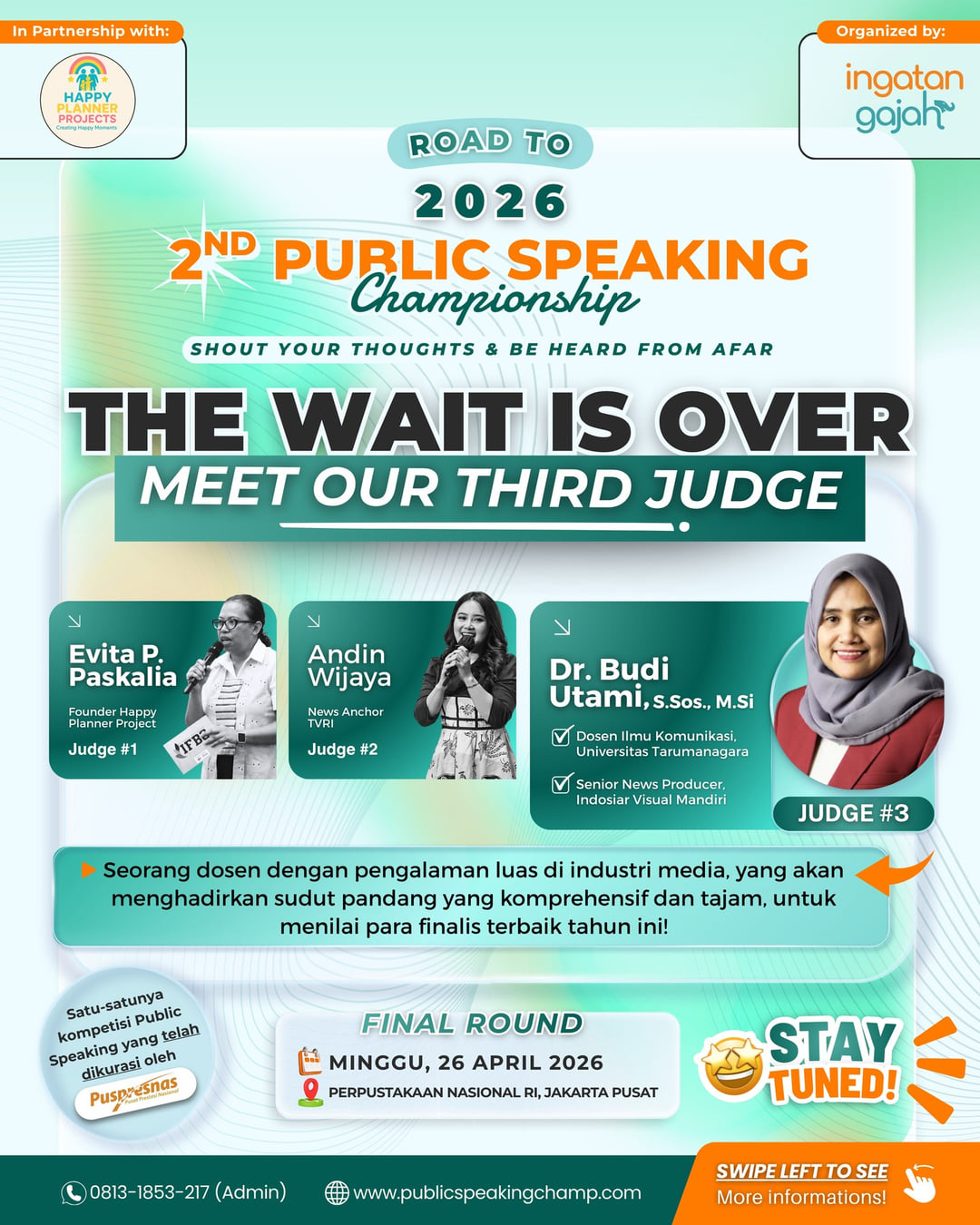 2nd Public Speaking Championship 2026 - Poster 2