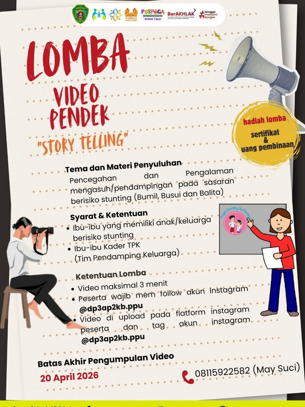 Lomba Video Pendek "Story Telling" - Poster 2