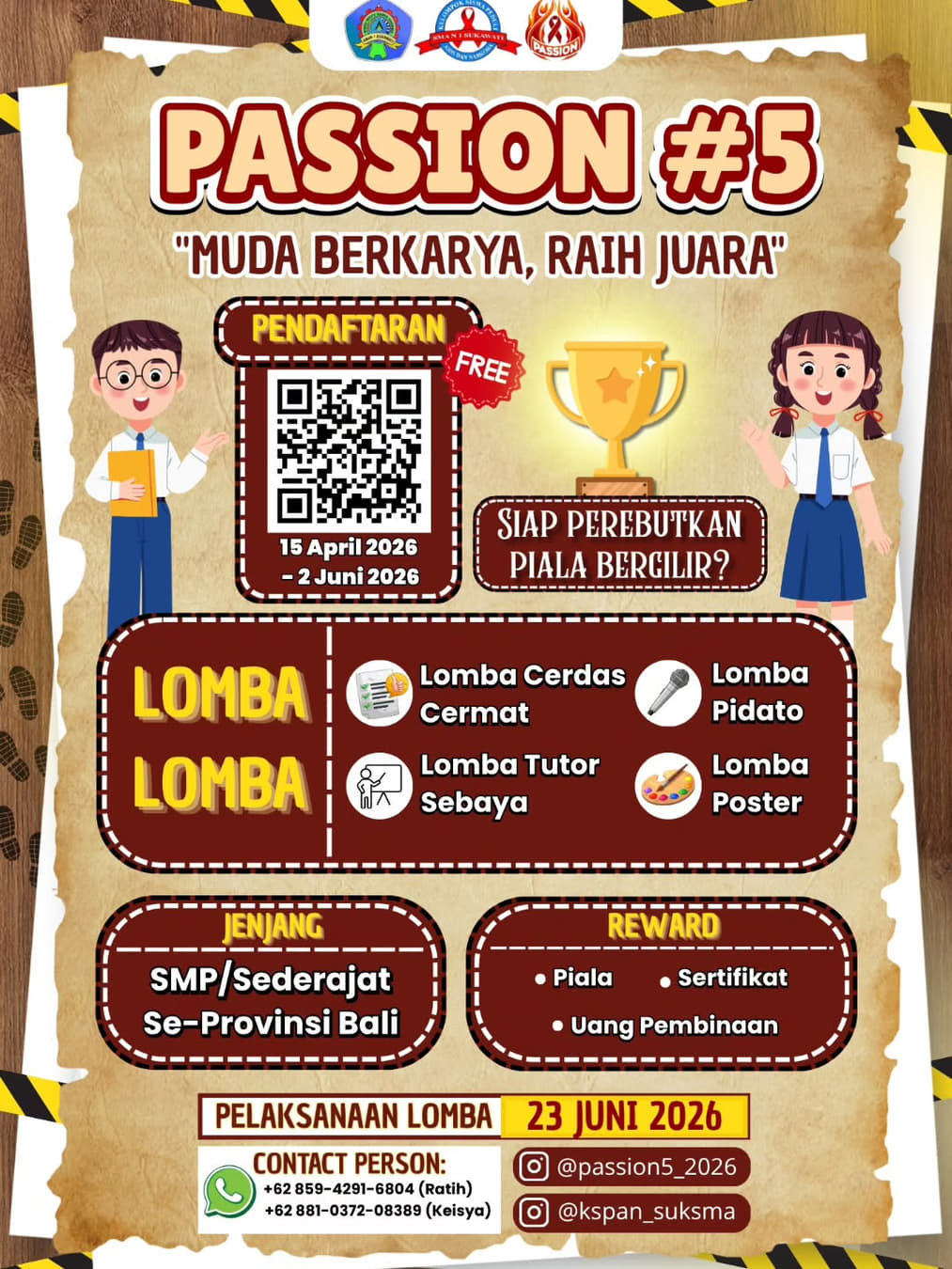 PASSION #5 – KSPAN Suksma Championship - Poster 2