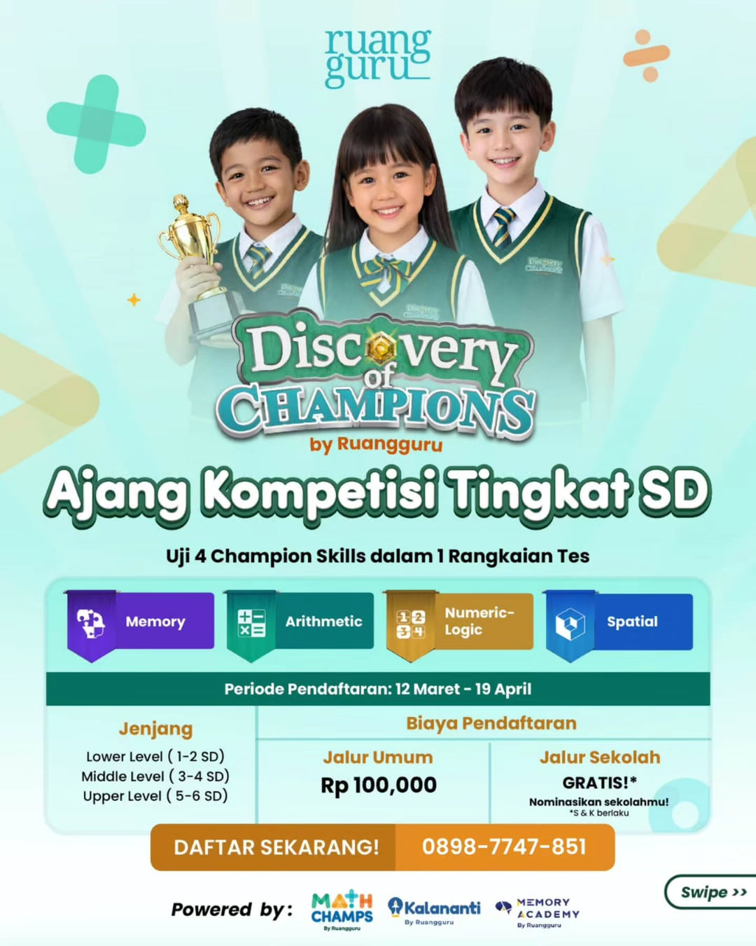 Discovery of Champions by Ruangguru - Poster 2