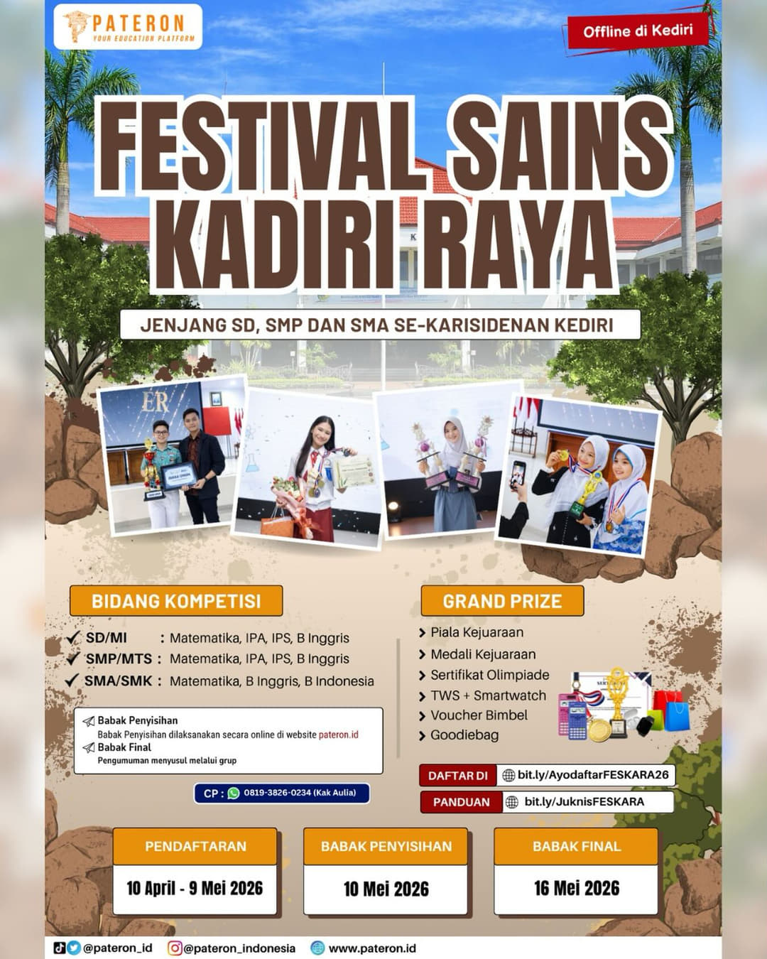 Festival Sains Kadiri Raya 2026 - Poster 2