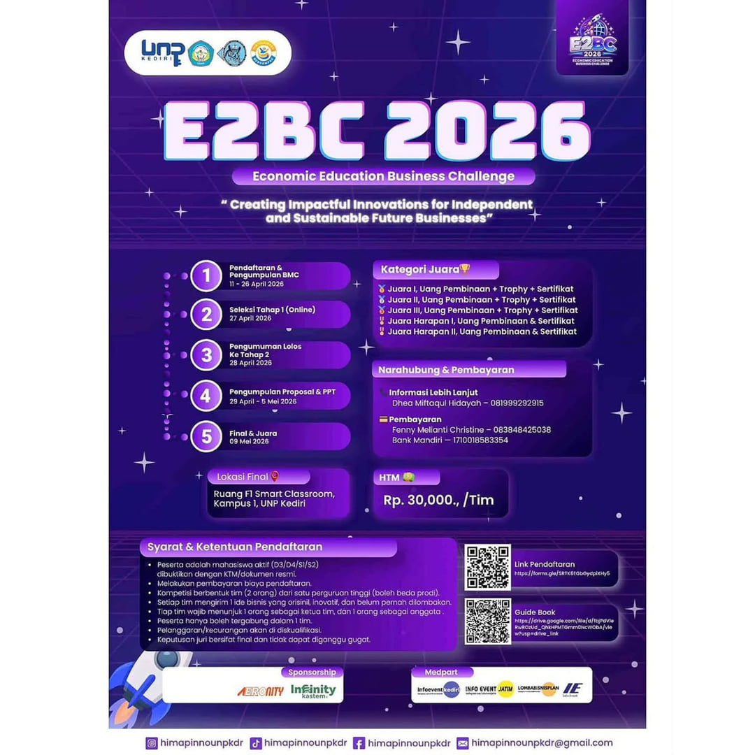 Economic Education Business Challenge (E2BC) - Poster 2