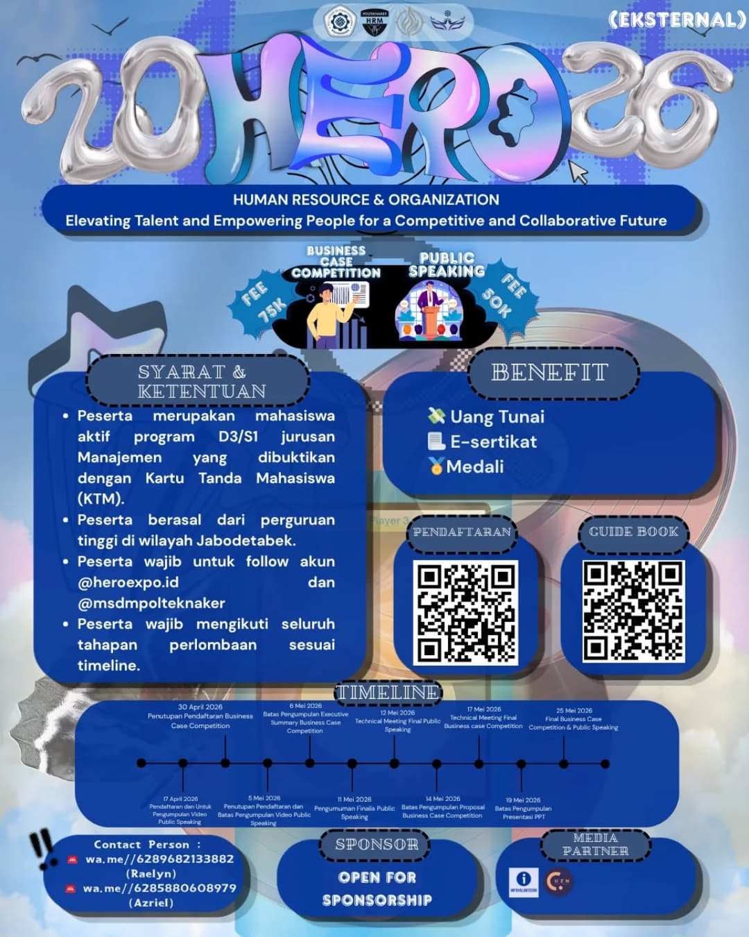 HERO 2026 (Human Resource & Organization) - Poster 2