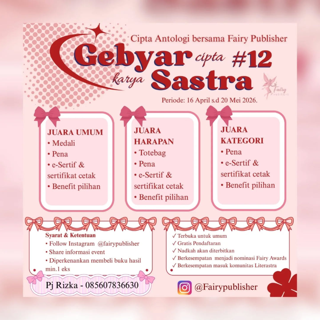 Gebyar Sastra Batch 12 - Poster 2