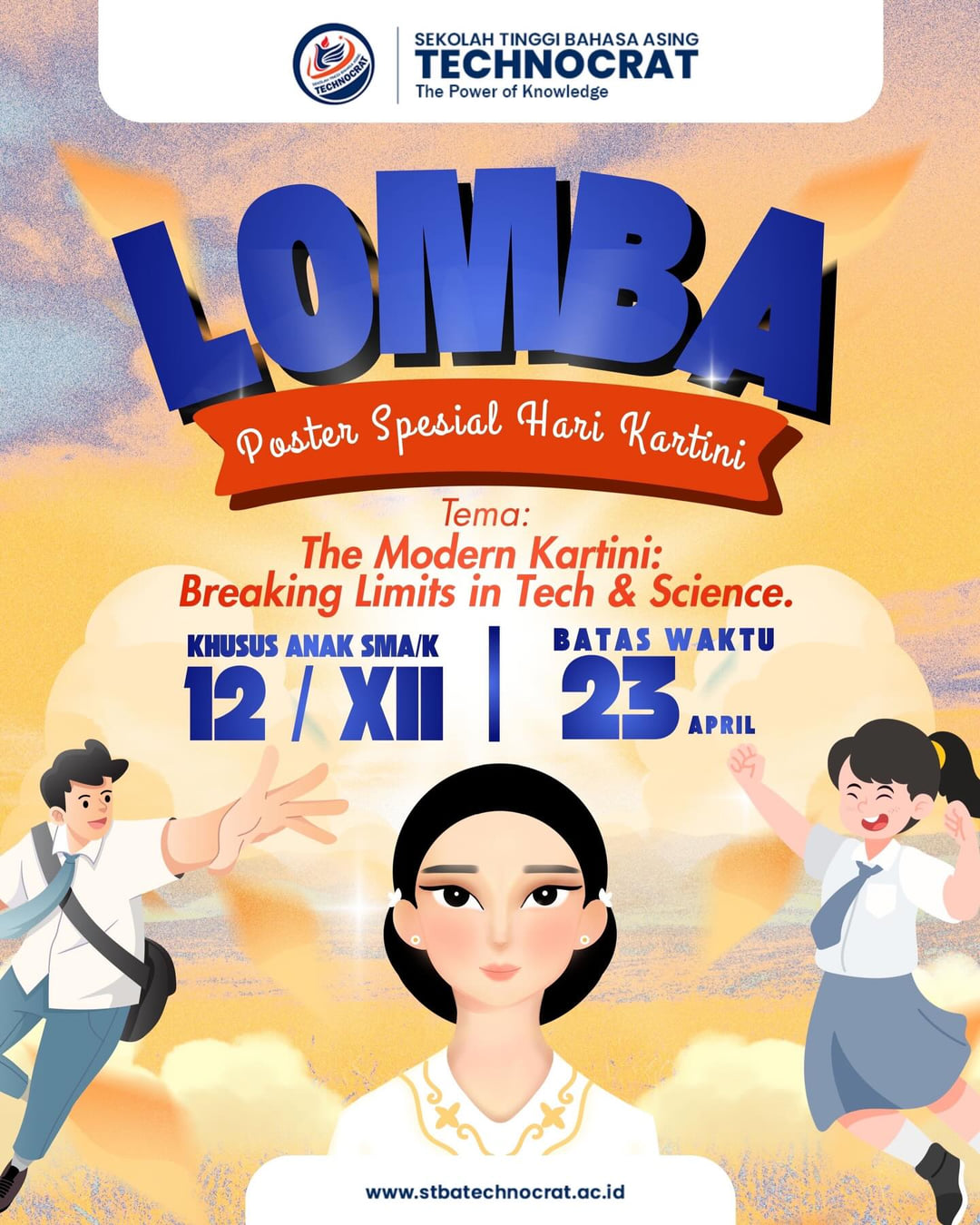 Lomba Poster Spesial Hari Kartini STBA Technocrat - Poster 2