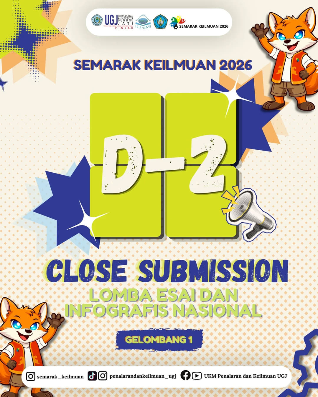 Lomba Esai & Infografis Nasional Semarak Keilmuan 2026 - Poster 2