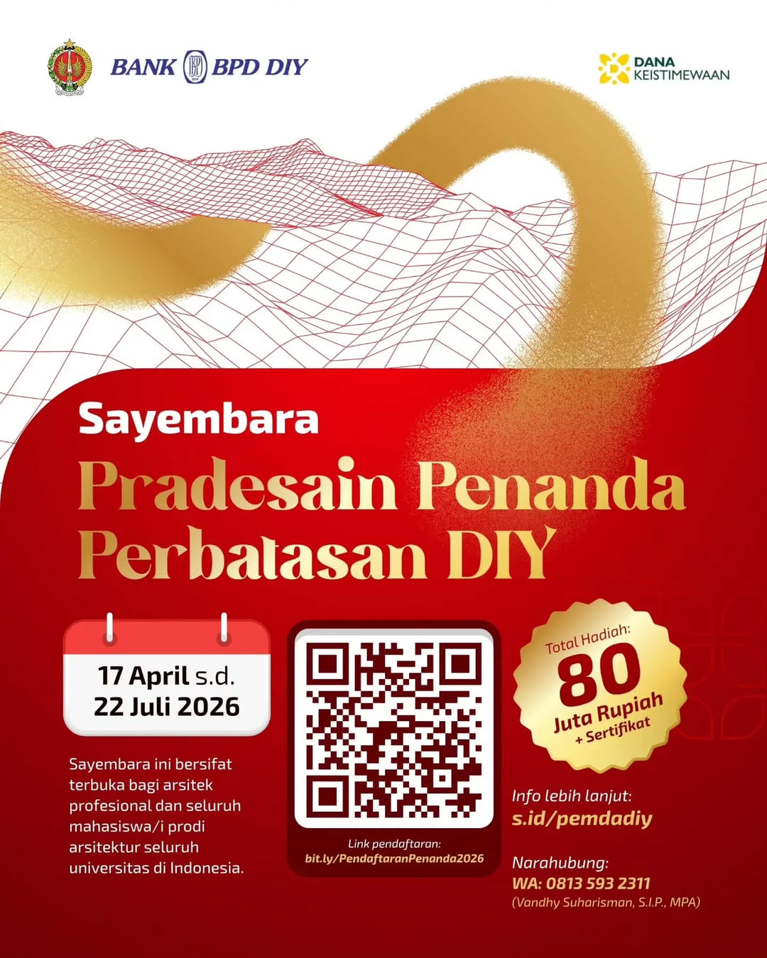Sayembara Desain Gerbang Batas DIY 2026 - Poster 2