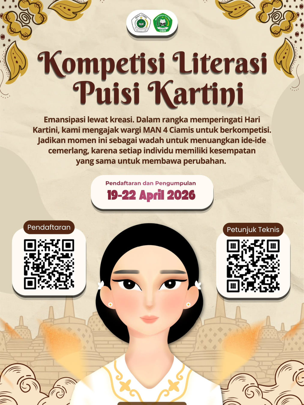 Kompetisi Literasi Puisi Kartini - Poster 2
