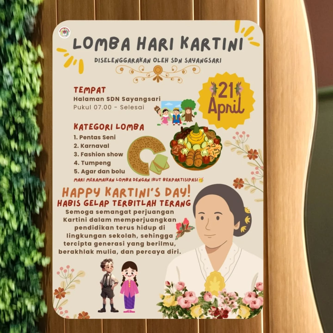 Lomba Hari Kartini SDN Sayangsari - Poster 2