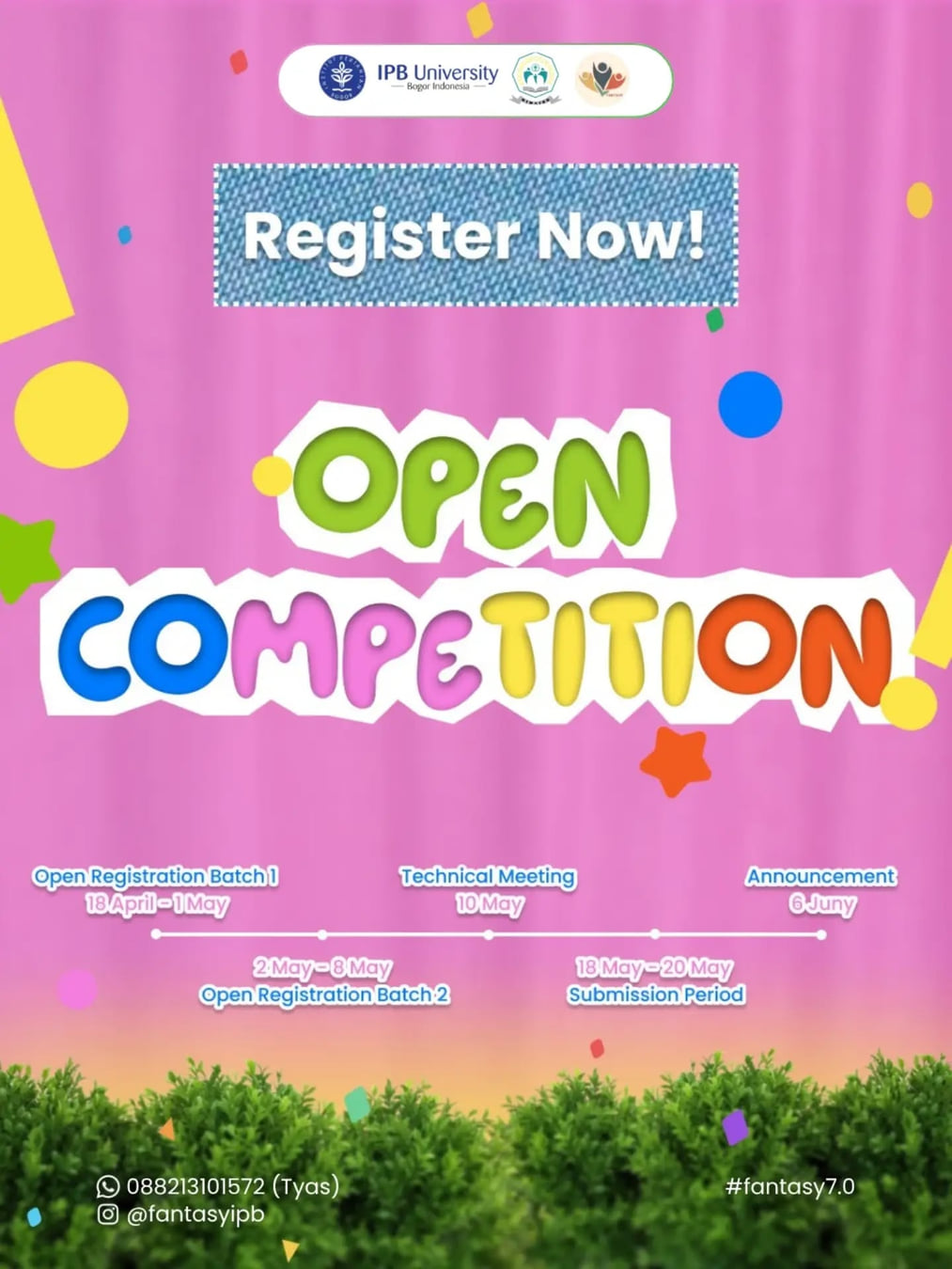 FANTASY 7.0 (Family and Consumer Sciences National Competition and Festival Day) - Poster 2