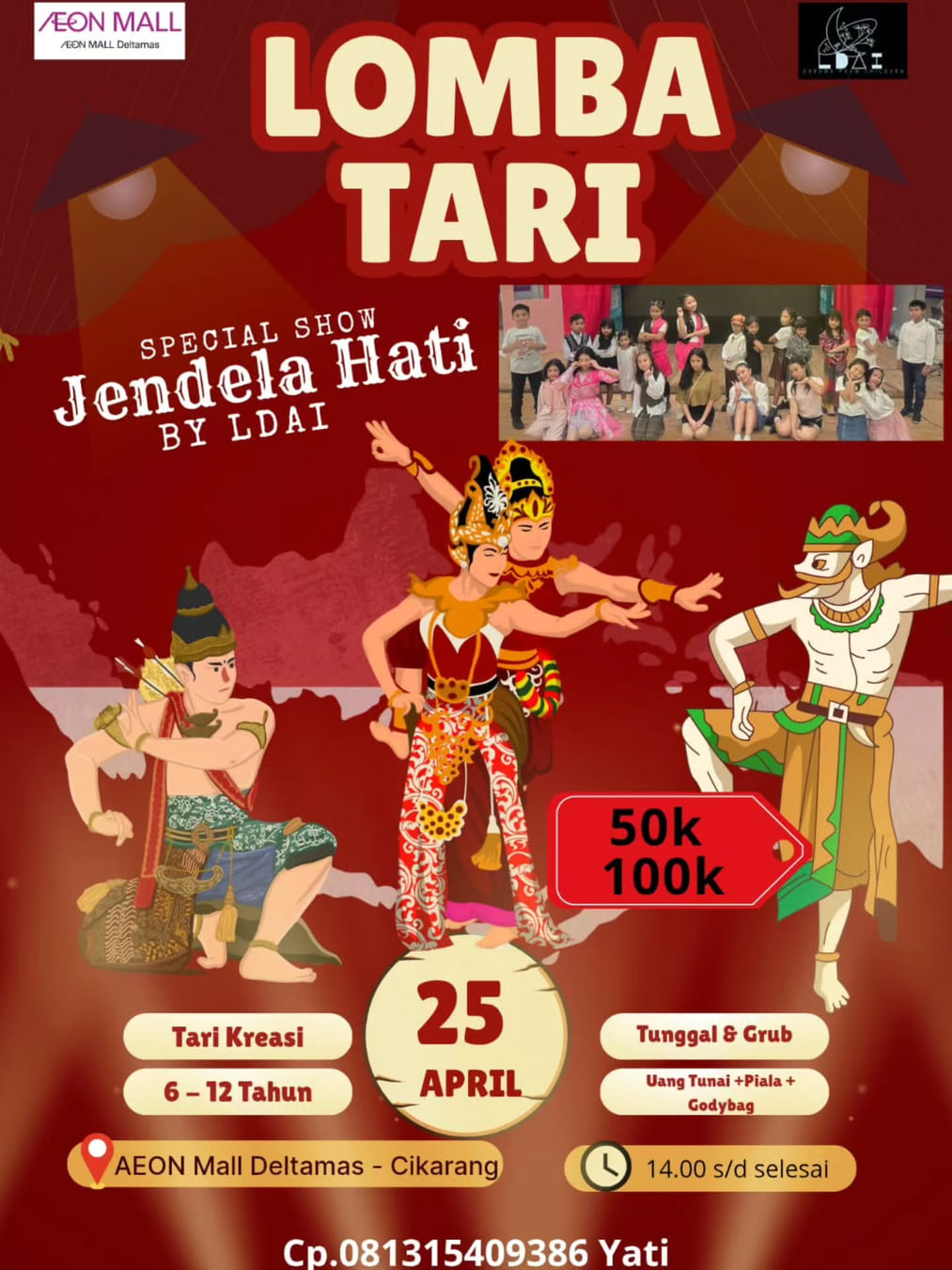 Lomba Tari Tradisional - Poster 2