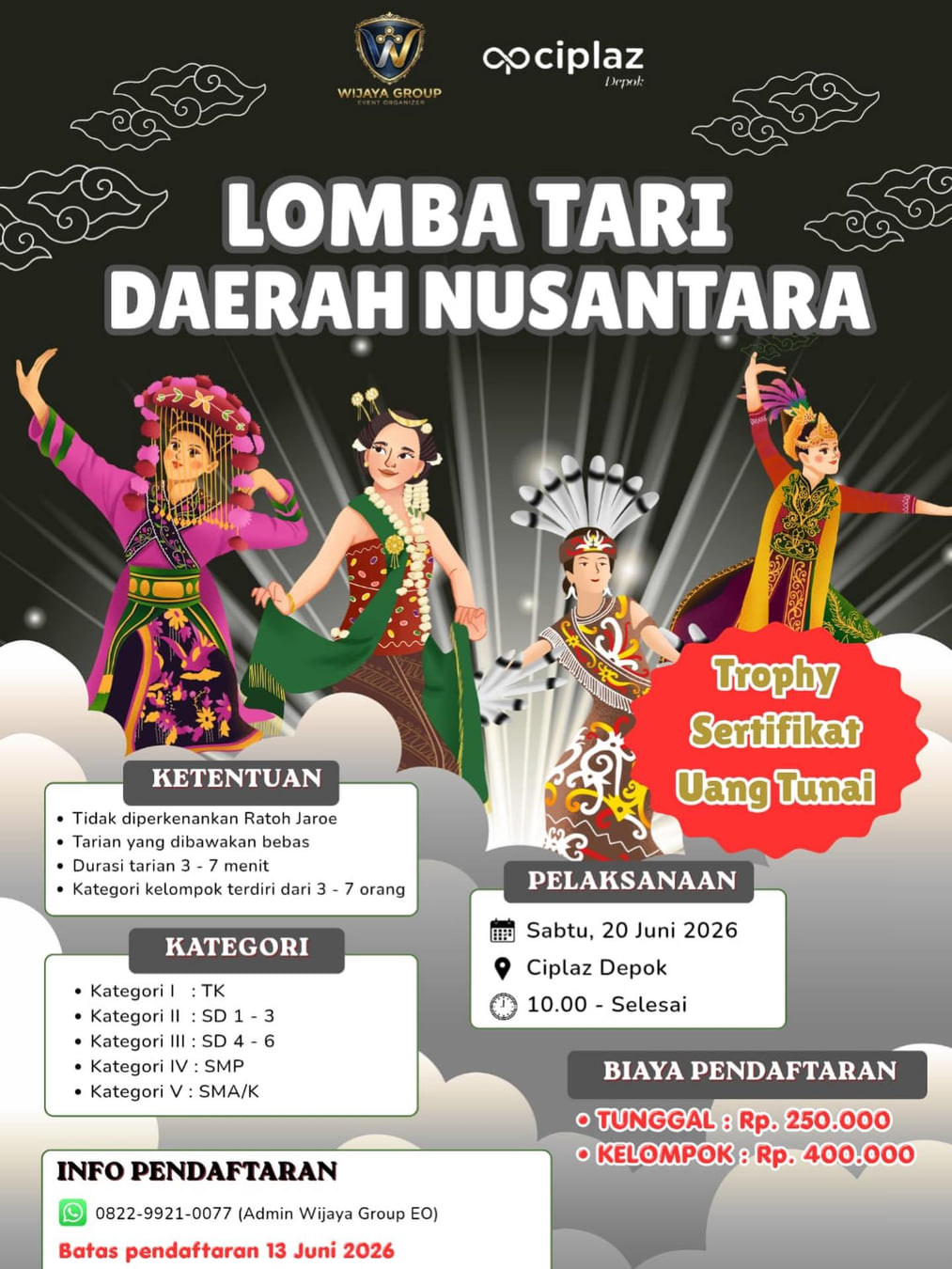 Lomba Tari Daerah Nusantara - Poster 2