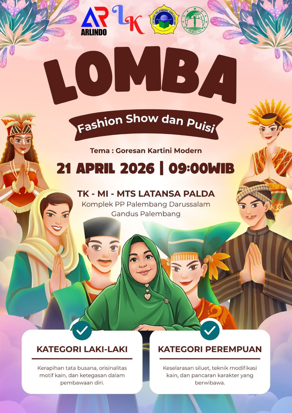 Lomba Fashion Show dan Puisi - Poster 2