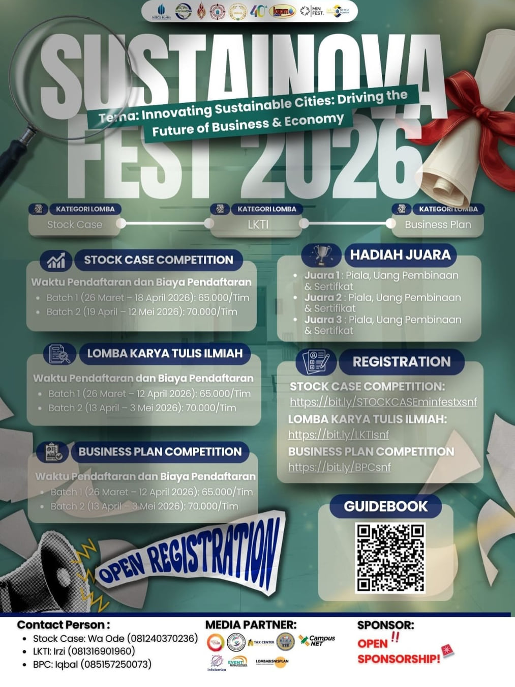 SUSTAINOVA FEST 2026 - Poster 2