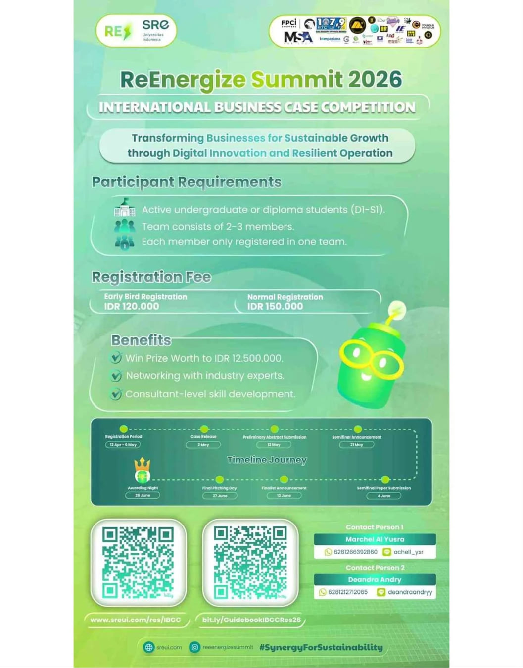 International Business Case Competition 2026 by ReEnergize Summit - Poster 2