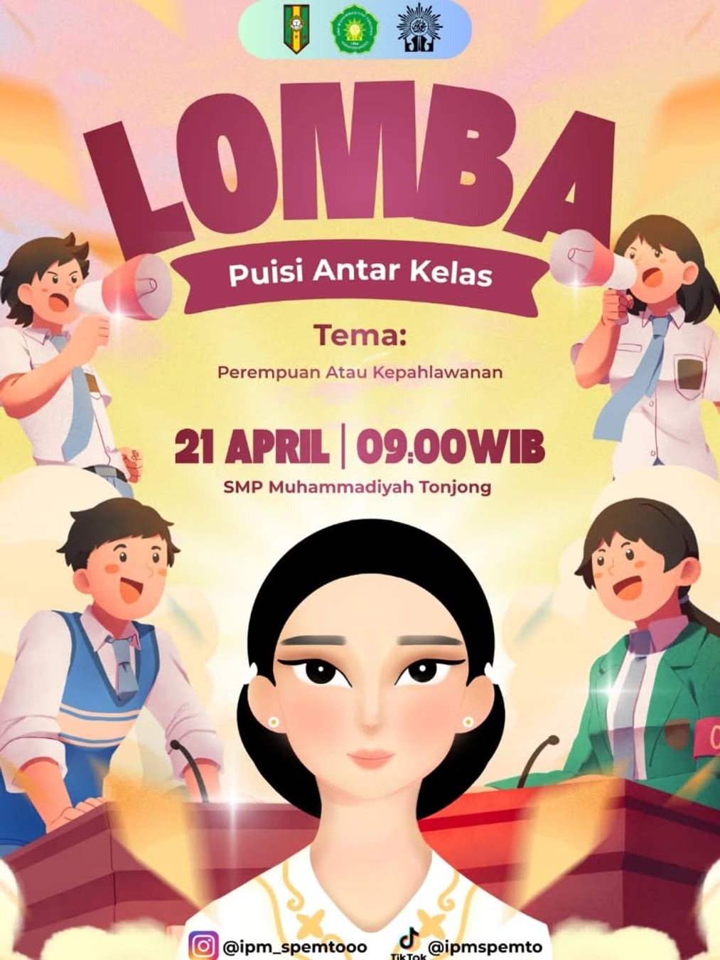 Lomba Puisi Antar Kelas - Poster 2