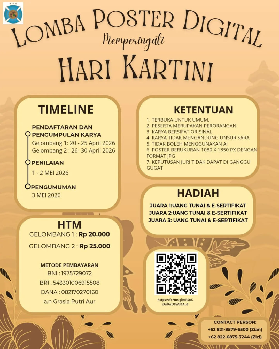 Lomba Poster Digital Memperingati Hari Kartini - Poster 2
