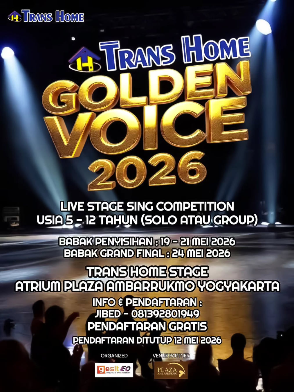 Trans Home Golden Voice 2026 - Poster 2