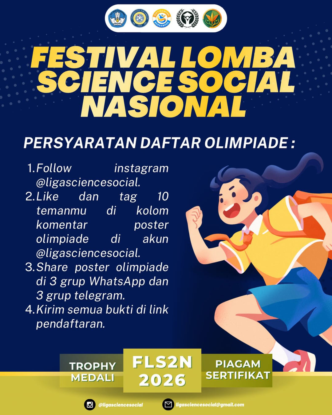 Festival Lomba Science Social Nasional 2026 - Poster 2