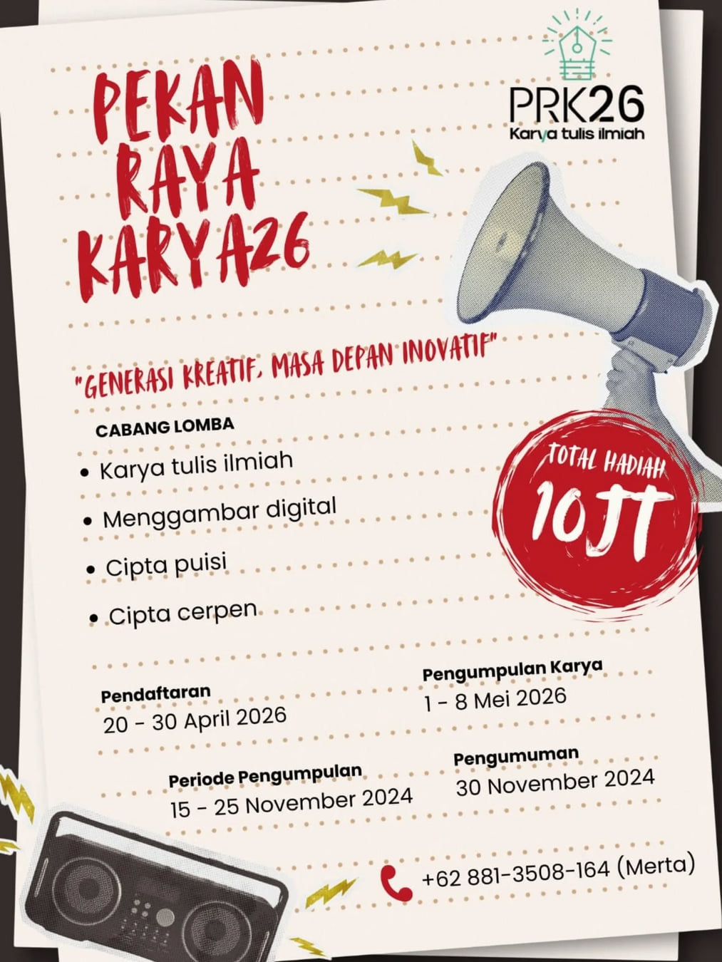 Pekan Raya Karya 2026 - Poster 2