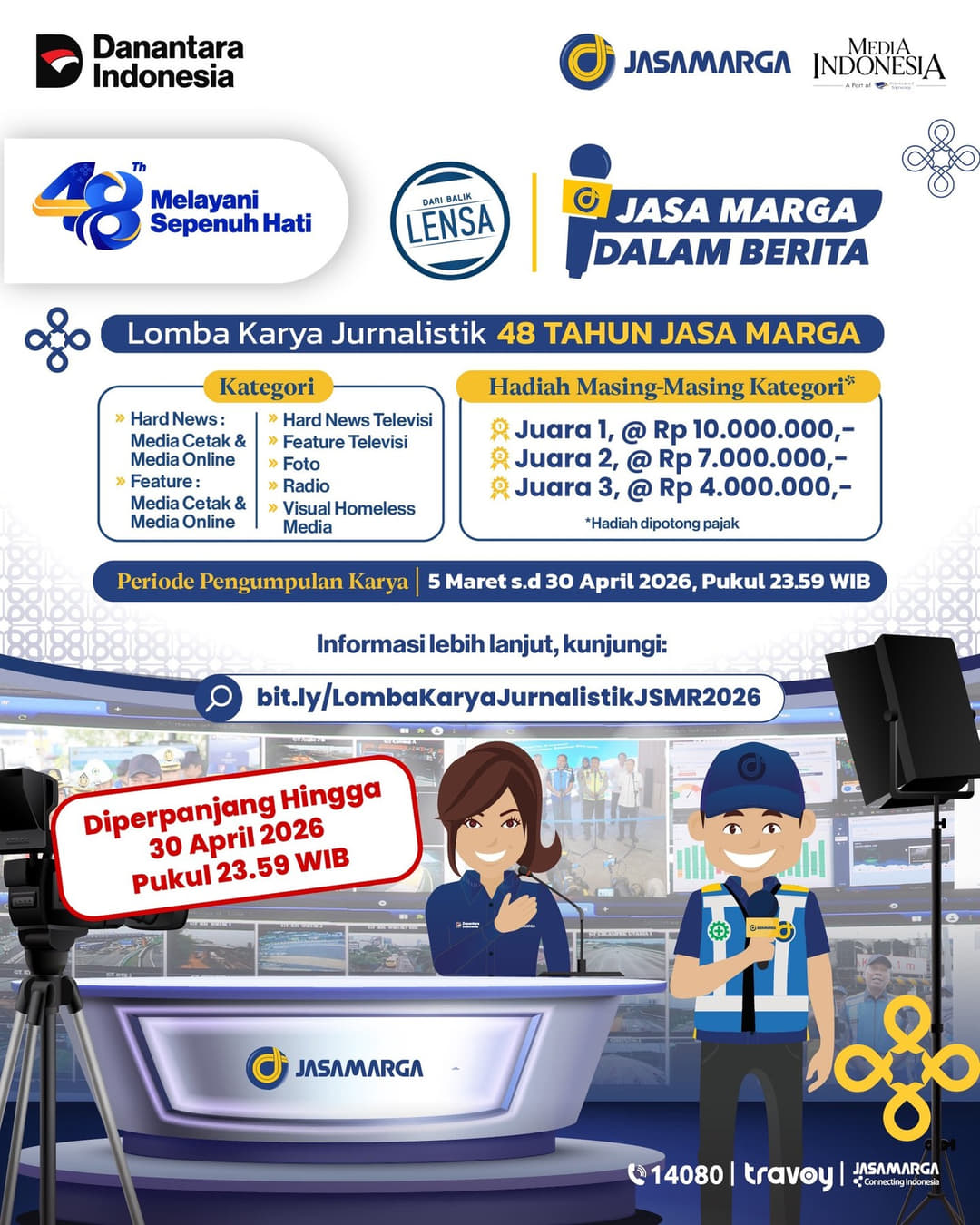 Lomba Karya Jurnalistik Jasa Marga in the News - Poster 2