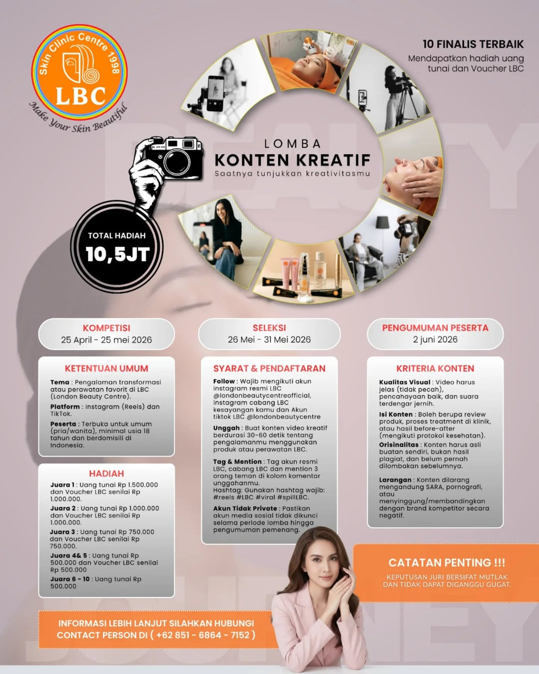 Lomba Konten Kreatif LBC - Poster 2