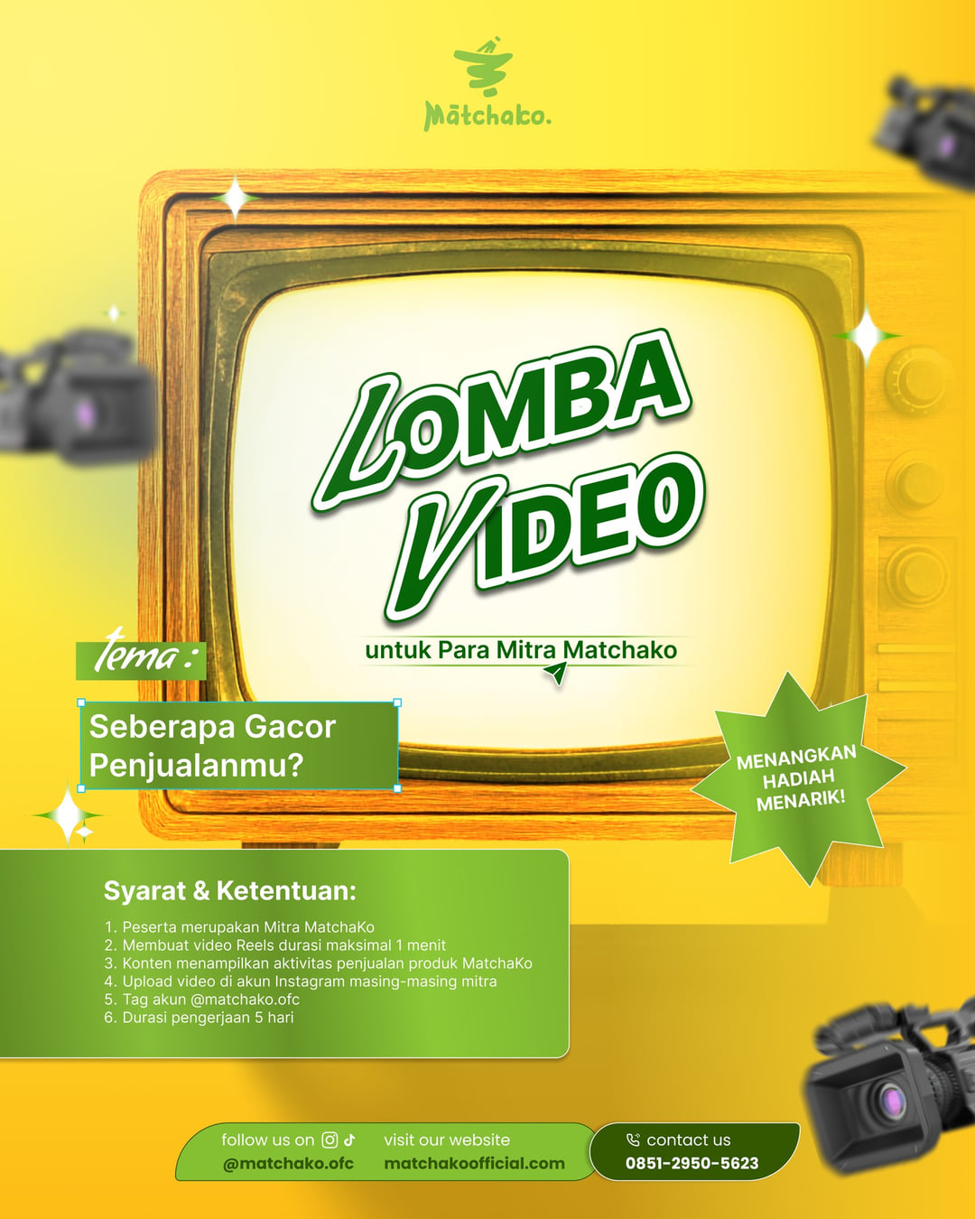 Lomba Video Kreatif Mitra Matchako - Poster 2
