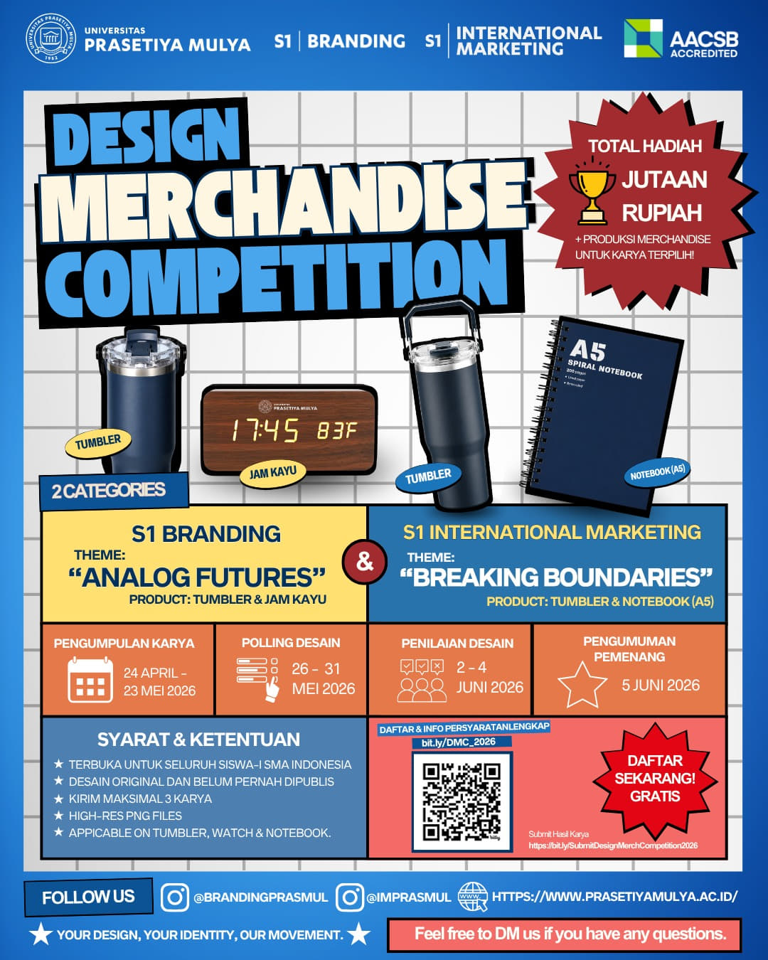DESIGN MERCHANDISE COMPETITION 2026 - Poster 2