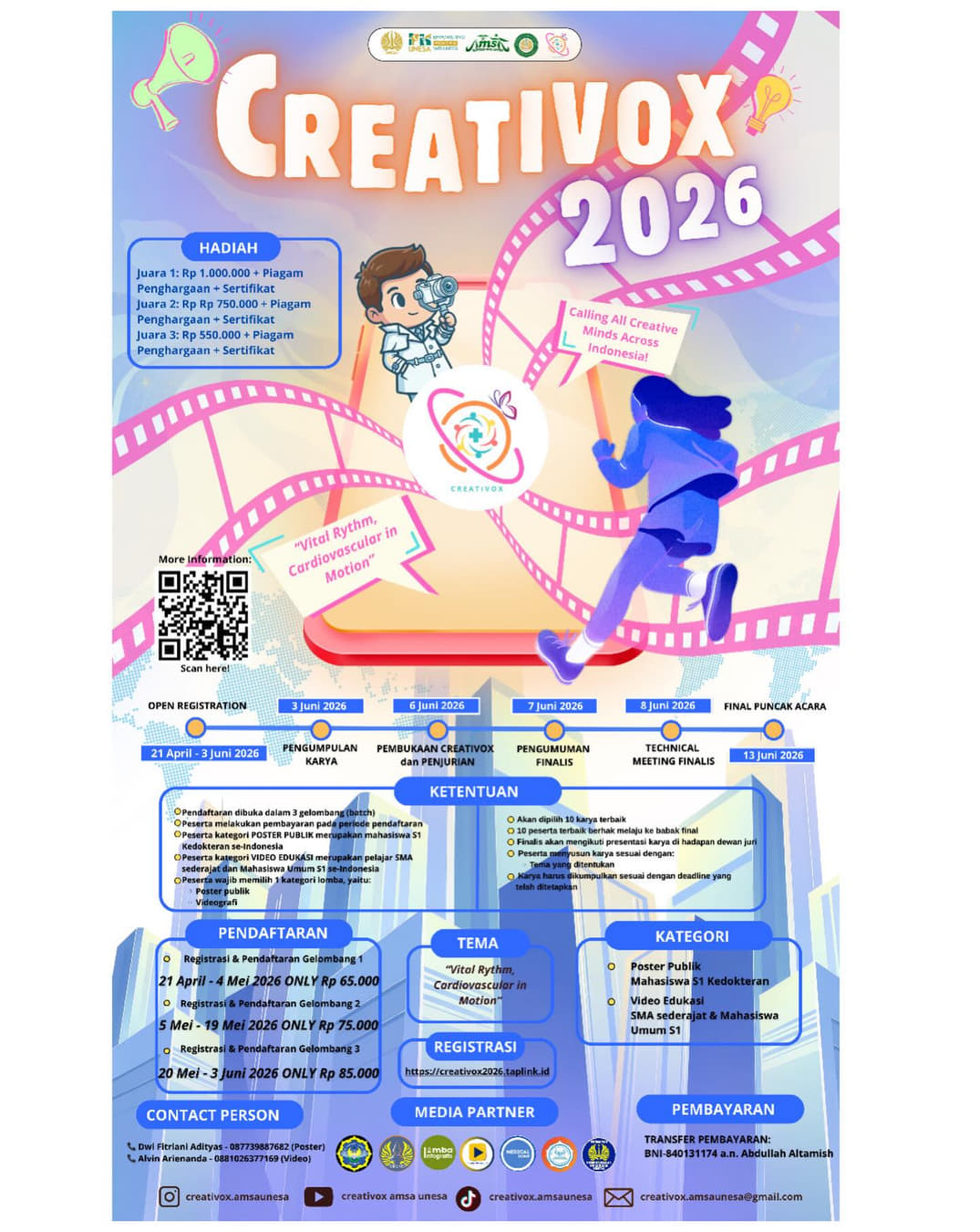 CREATIVOX 2026 - Poster 2