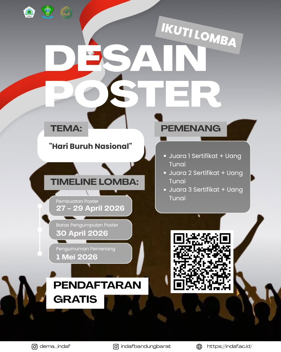 Lomba Desain Poster Hari Buruh Nasional 2026 - Poster 2