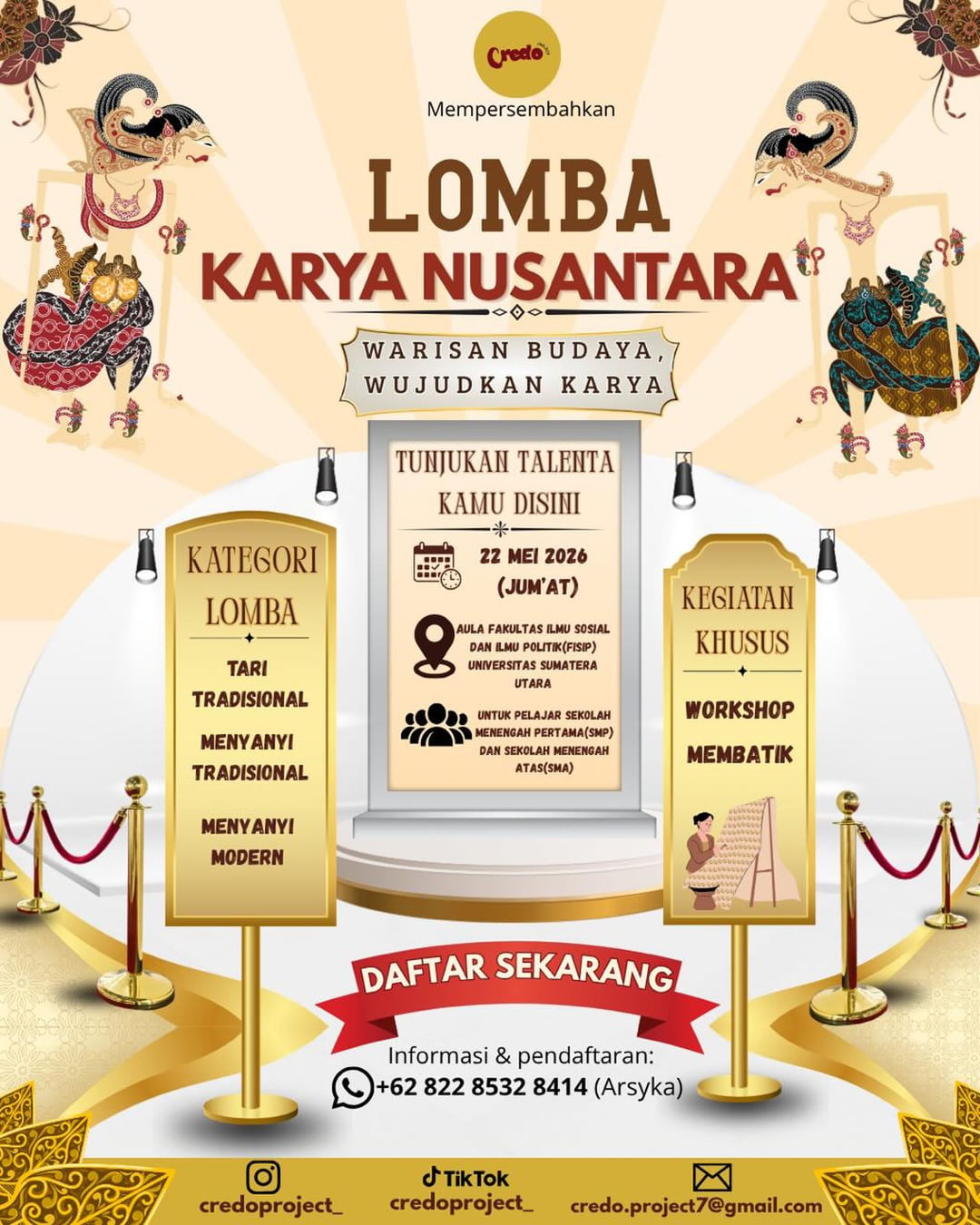 Kompetisi Karya Nusantara 2026 - Poster 2