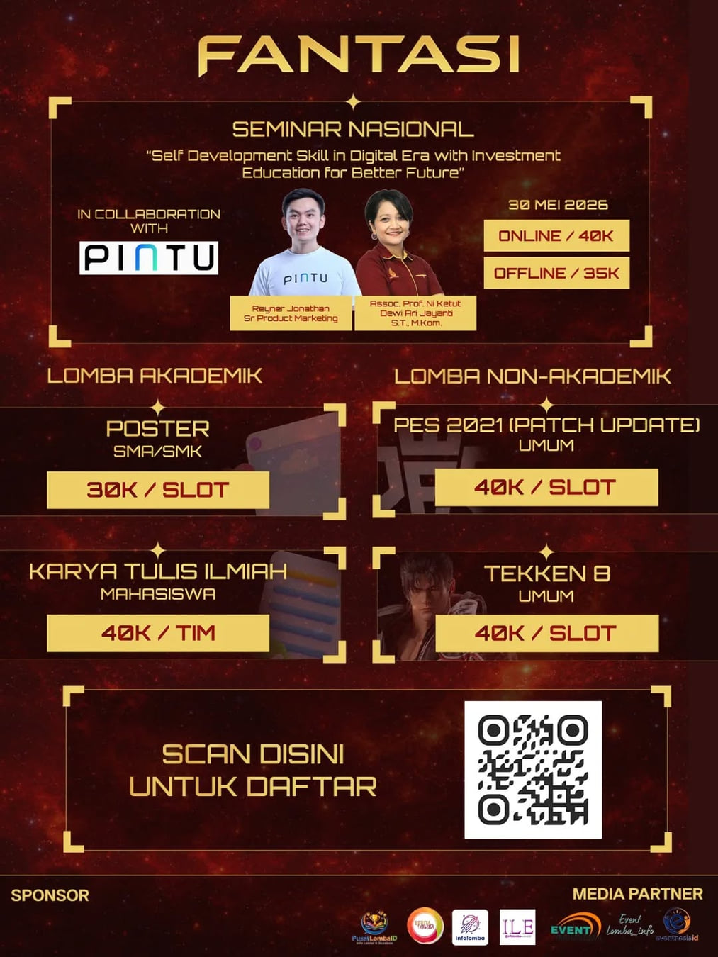 FANTASI 2026: Fantastic Competition and Seminar - Poster 2