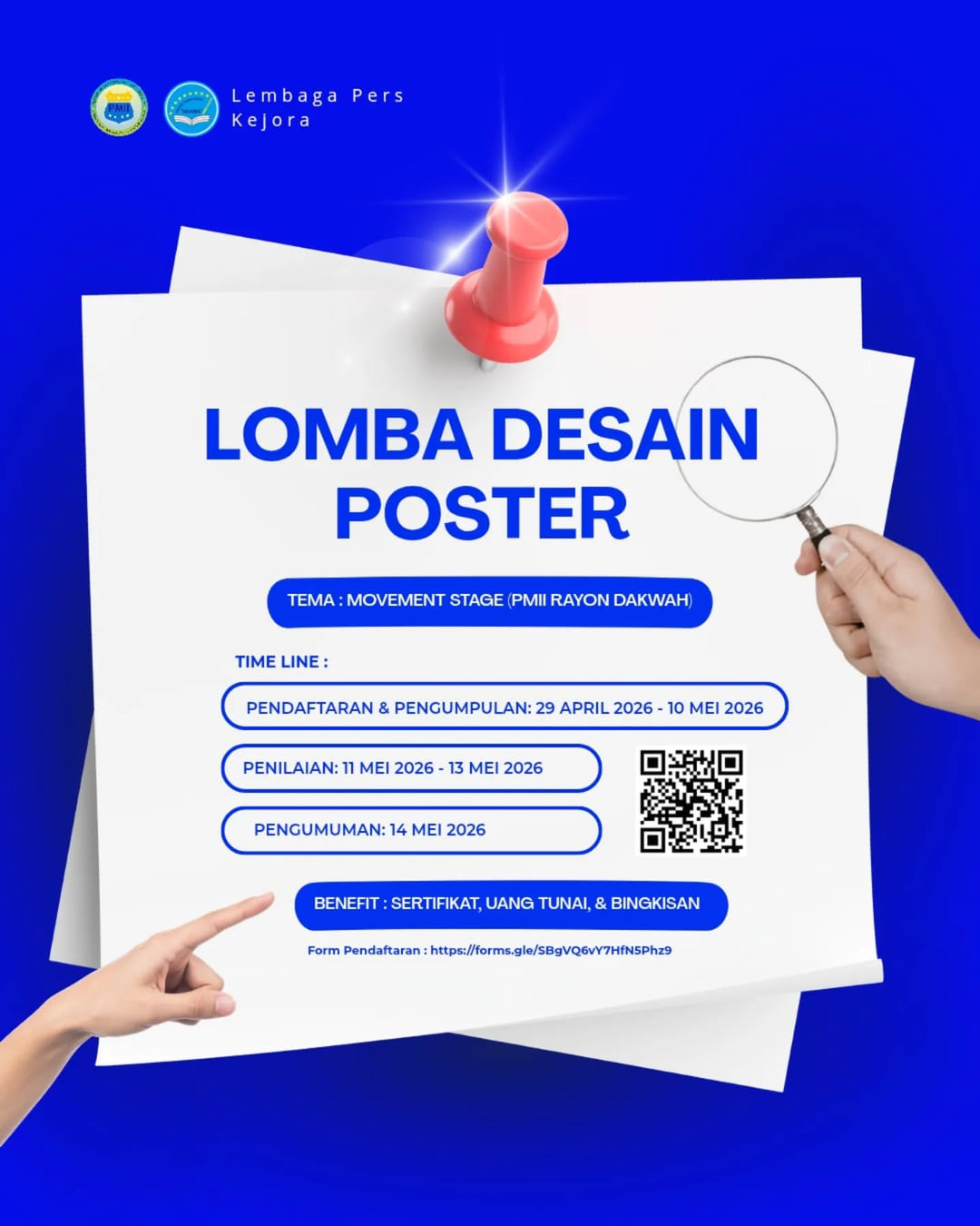 LOMBA DESAIN POSTER MOVEMENT STAGE (PMII RAYON DAKWAH) - Poster 2