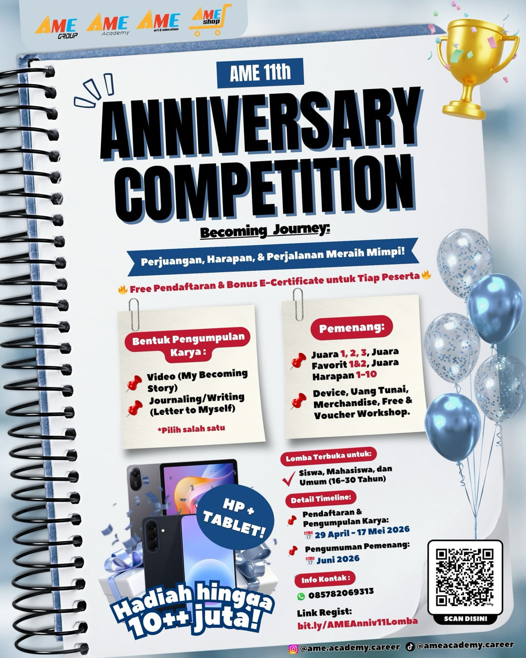 Anniversary Competition 2026: Becoming Journey - Poster 2