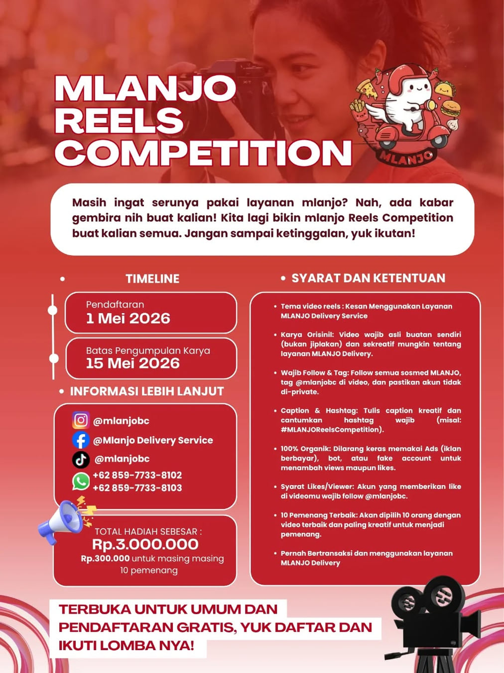 MLANJO REELS COMPETITION - Poster 2