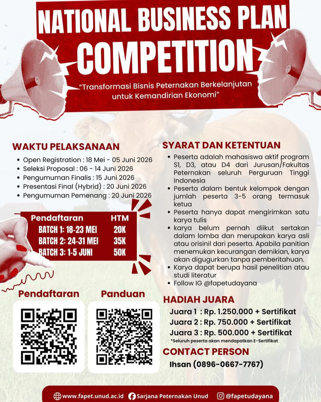 NATIONAL BUSINESS PLAN COMPETITION 2026 - Poster 2