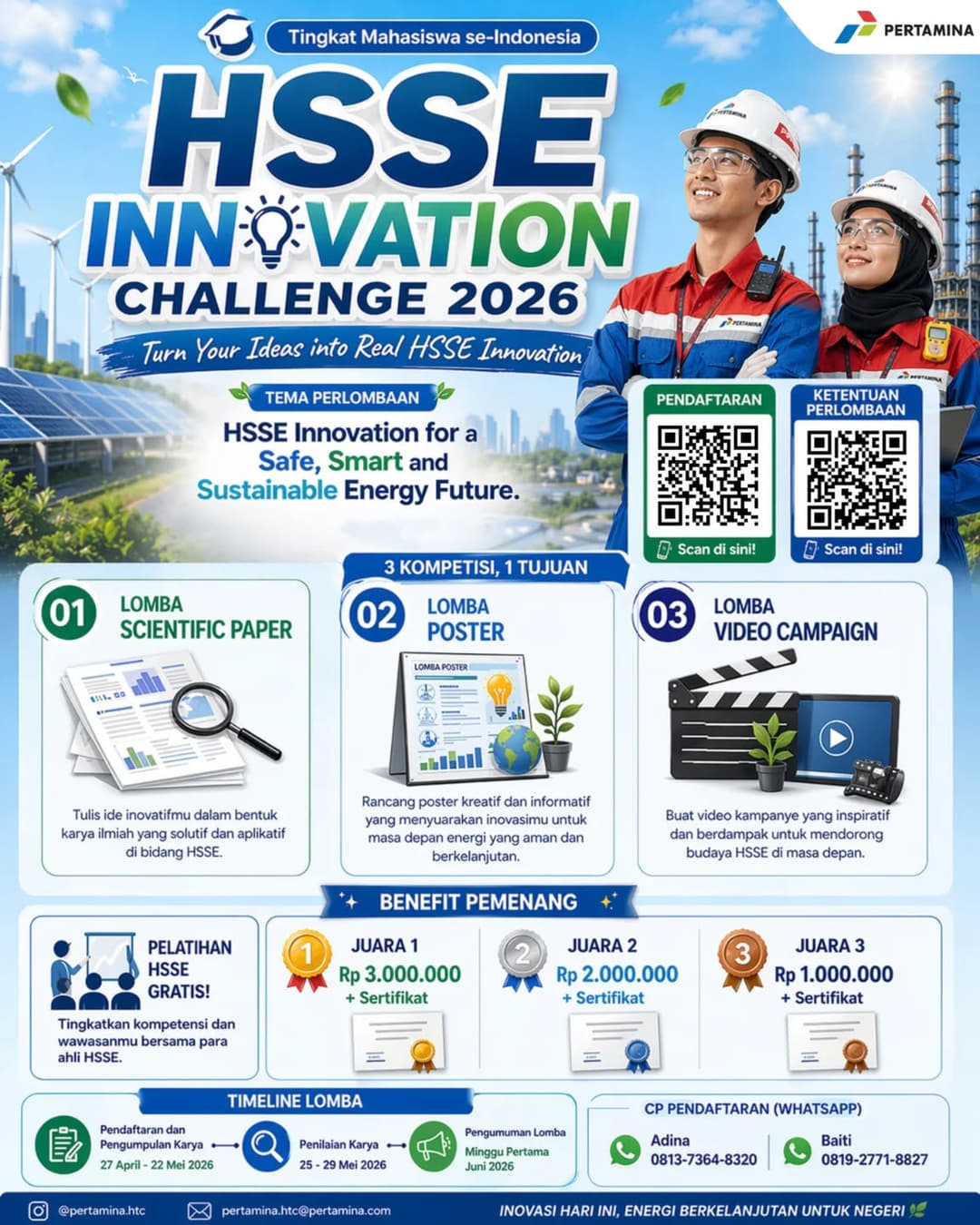 HSSE Innovation Challenge 2026 - Poster 2