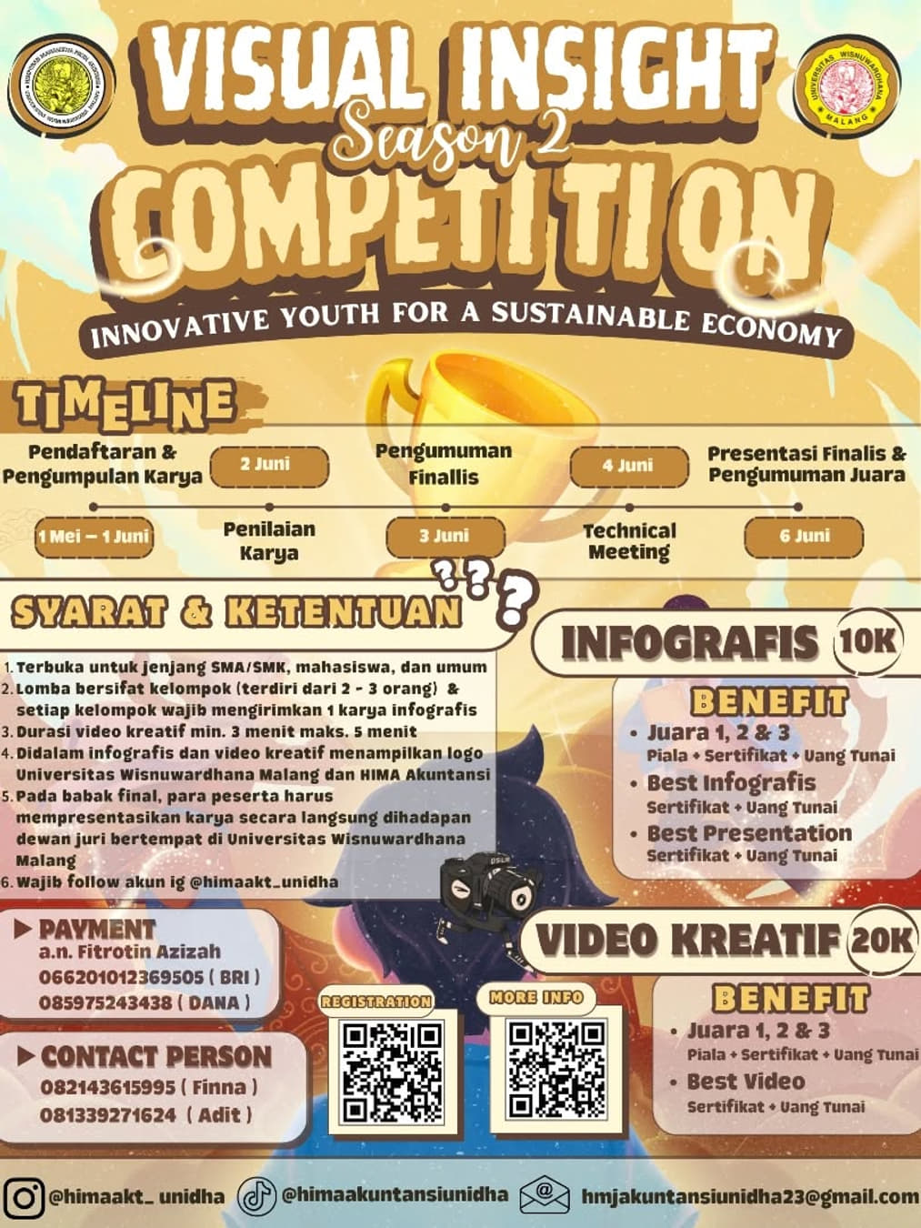 Visual Insight Competition (VIC) Season 2 - Poster 2