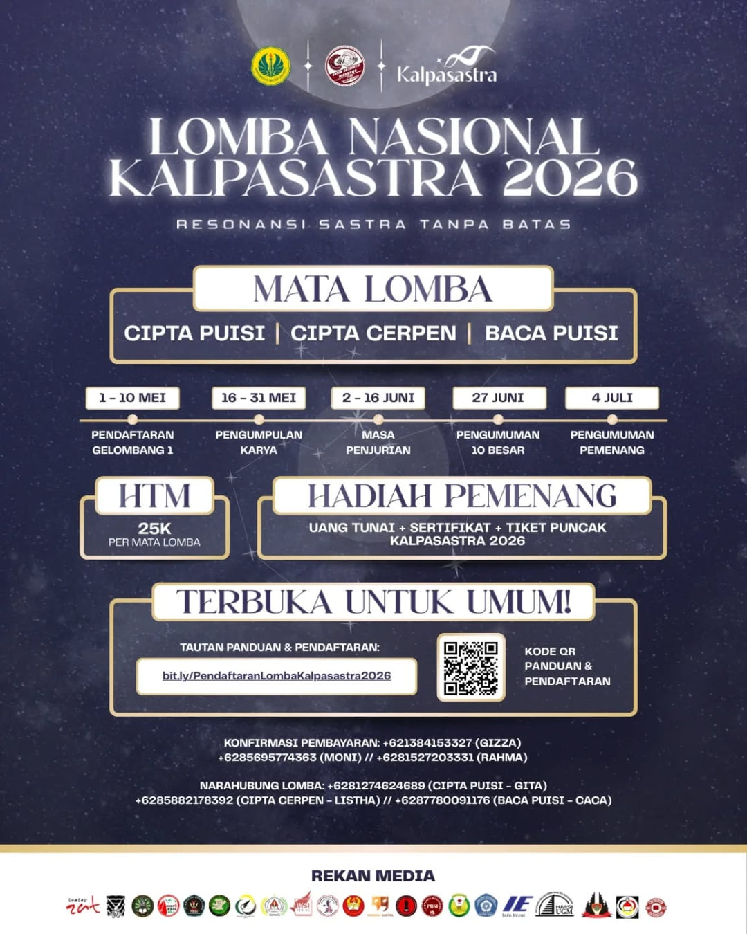 LOMBA KALPASASTRA 2026 - Poster 2