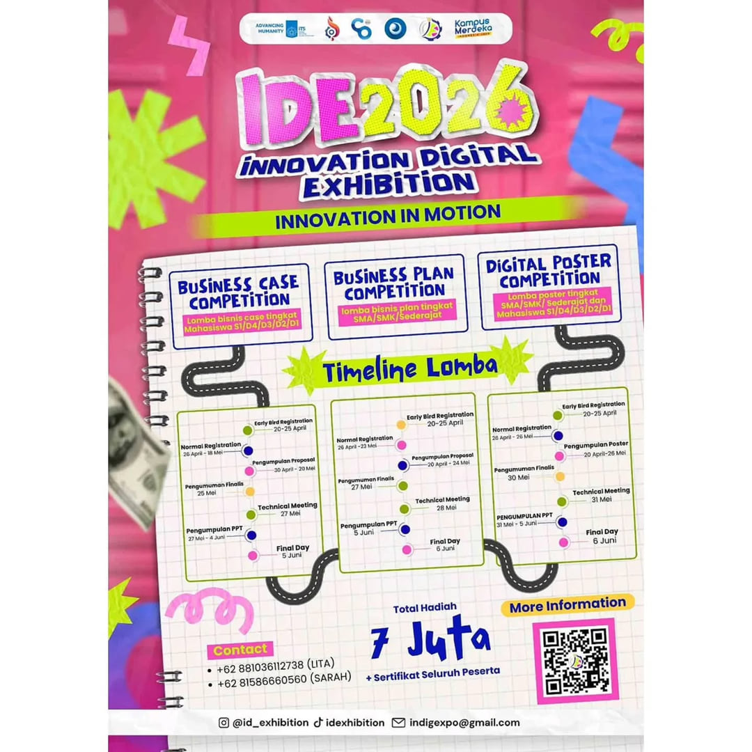 Innovation Digital Exhibition (IDE) 2026 - Poster 2