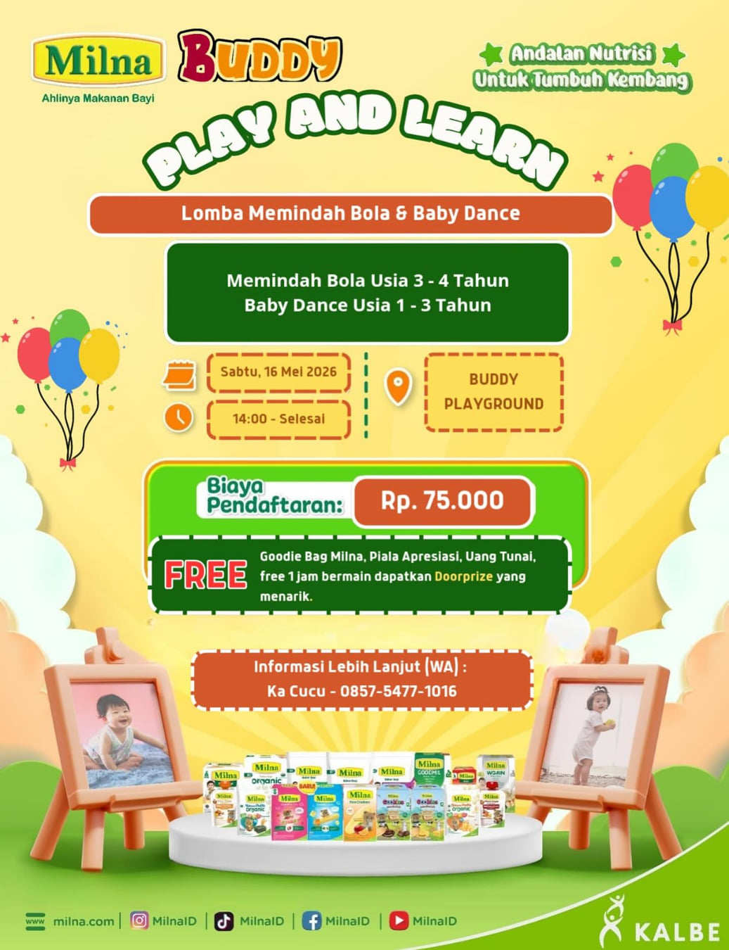 MILNA BUDDY PLAY AND LEARN - Poster 2