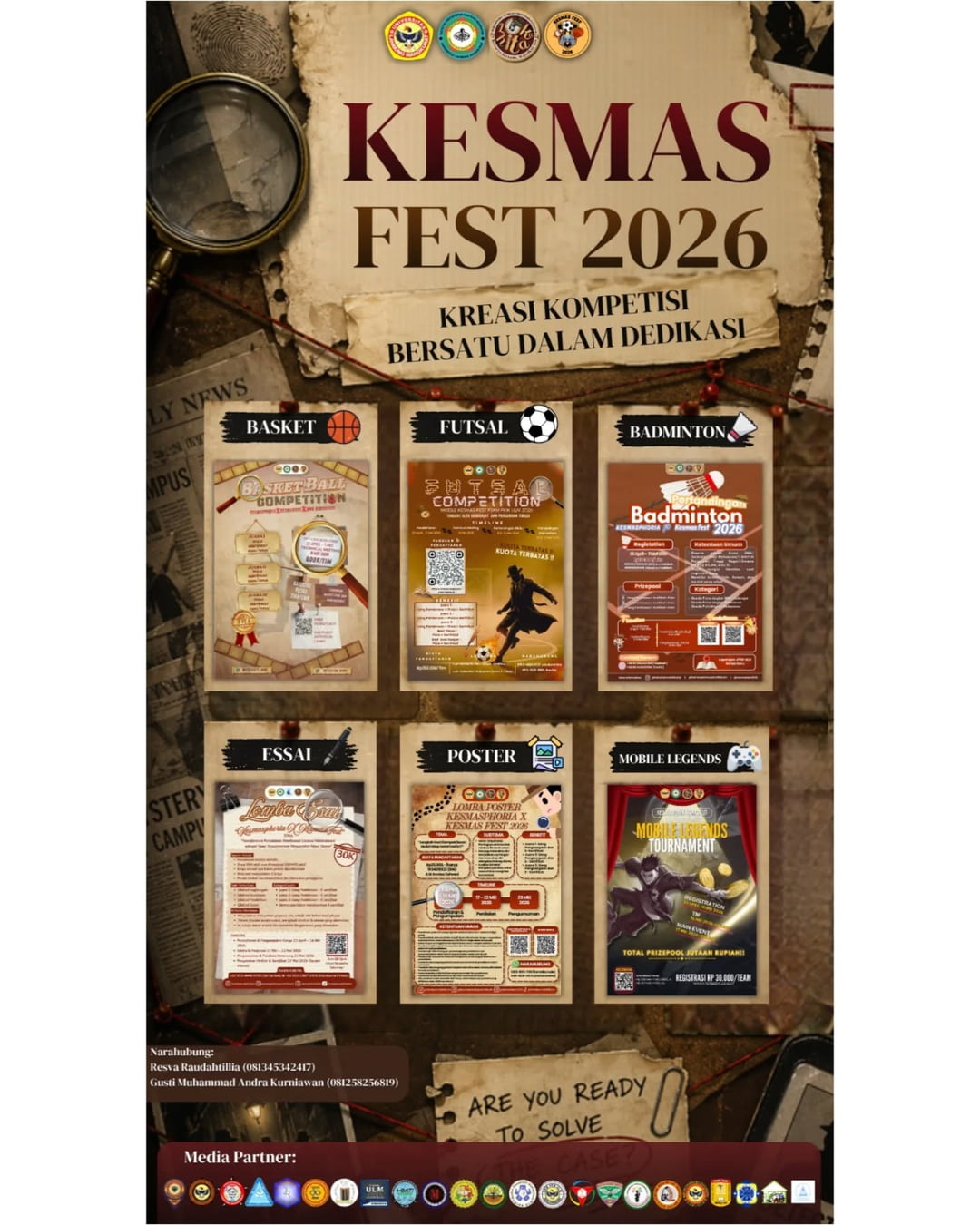KESMAS FEST PSKM FKIK ULM 2026 - Poster 2