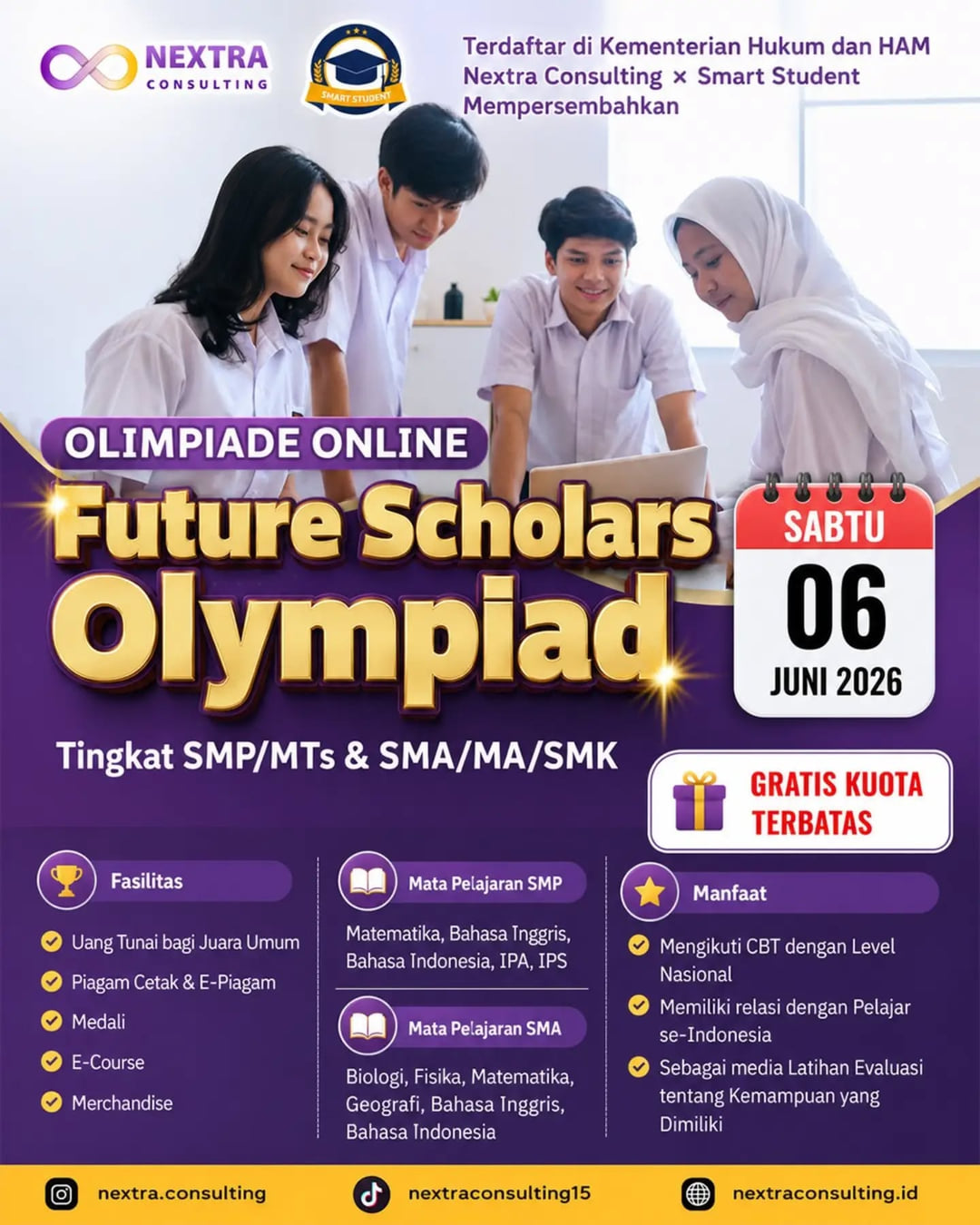 Future Scholars Olympiad - Poster 2
