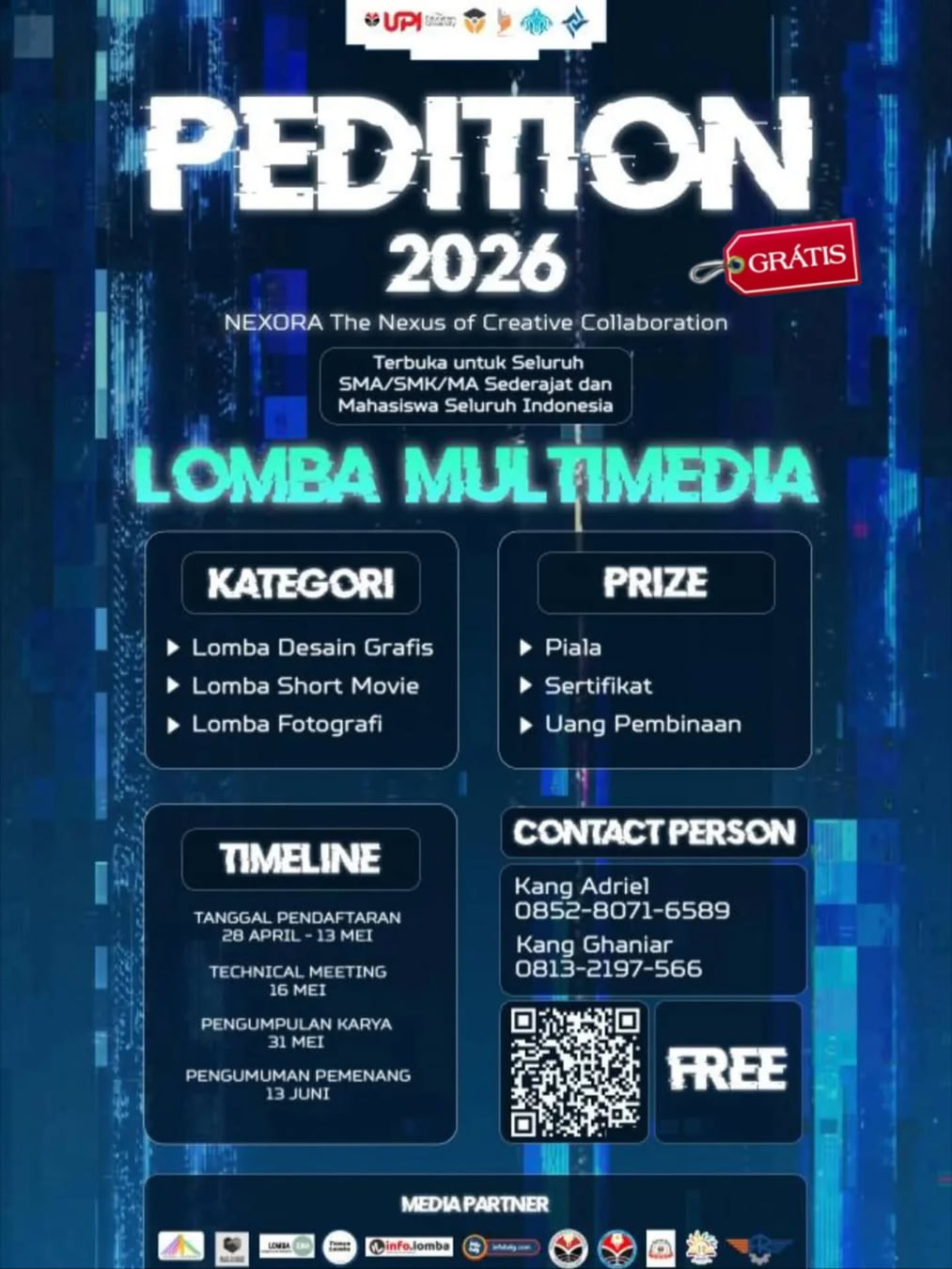 Lomba Kemultimediaan Pedition 2026 - Poster 2